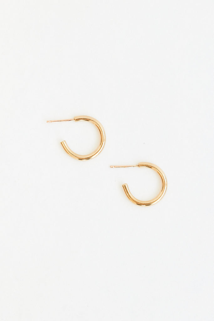 Kara Yoo - Arlo Small Hoops - Gold - Parc Shop