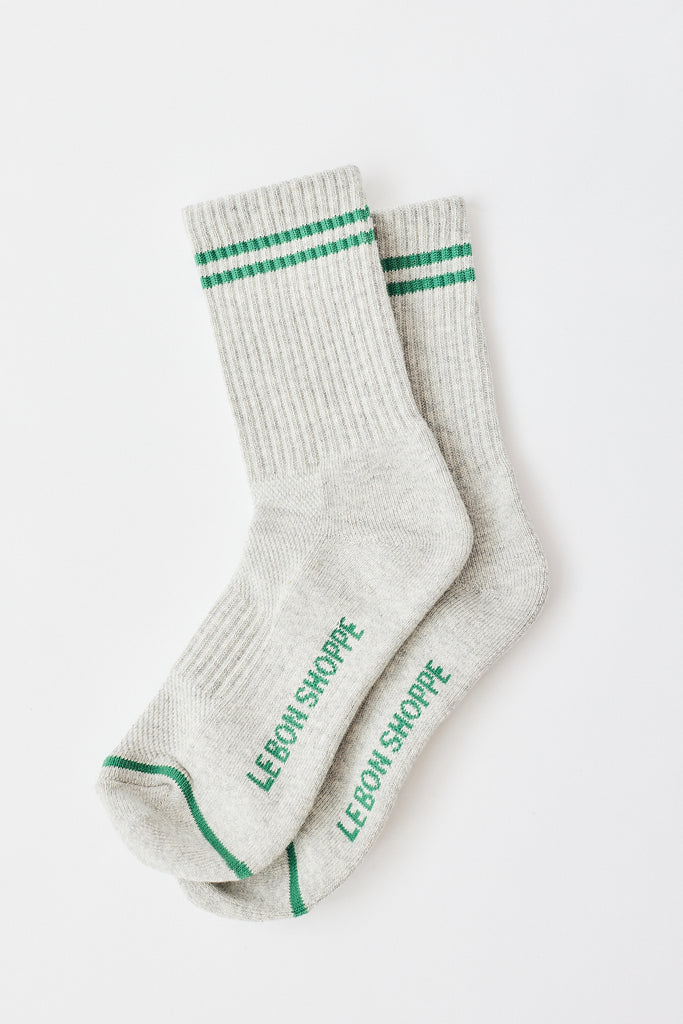 Le Bon Shoppe Boyfriend Socks Light Grey