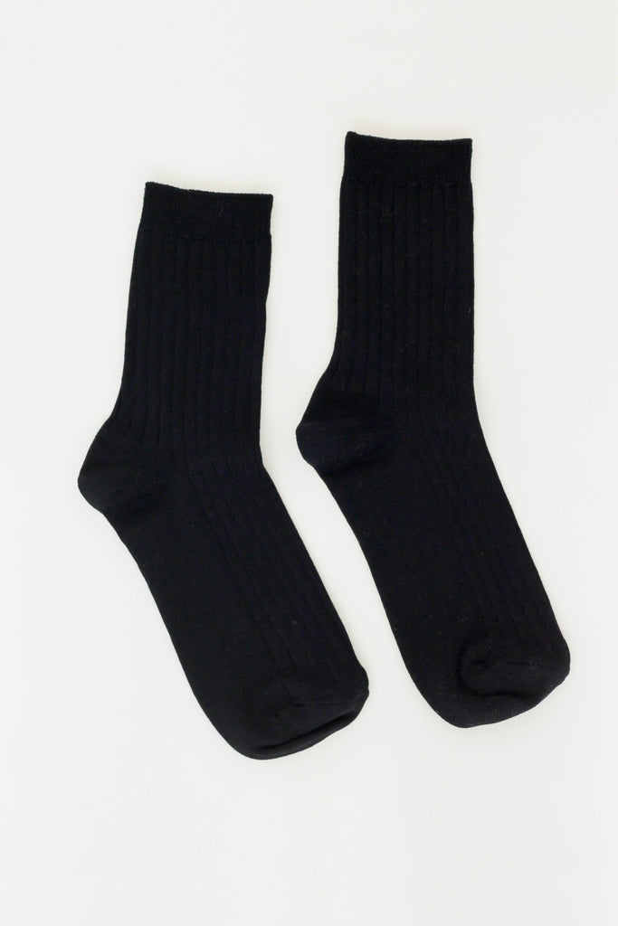 Le Bon Shoppe Her Socks (MC Cotton) / True Black - Parc Shop
