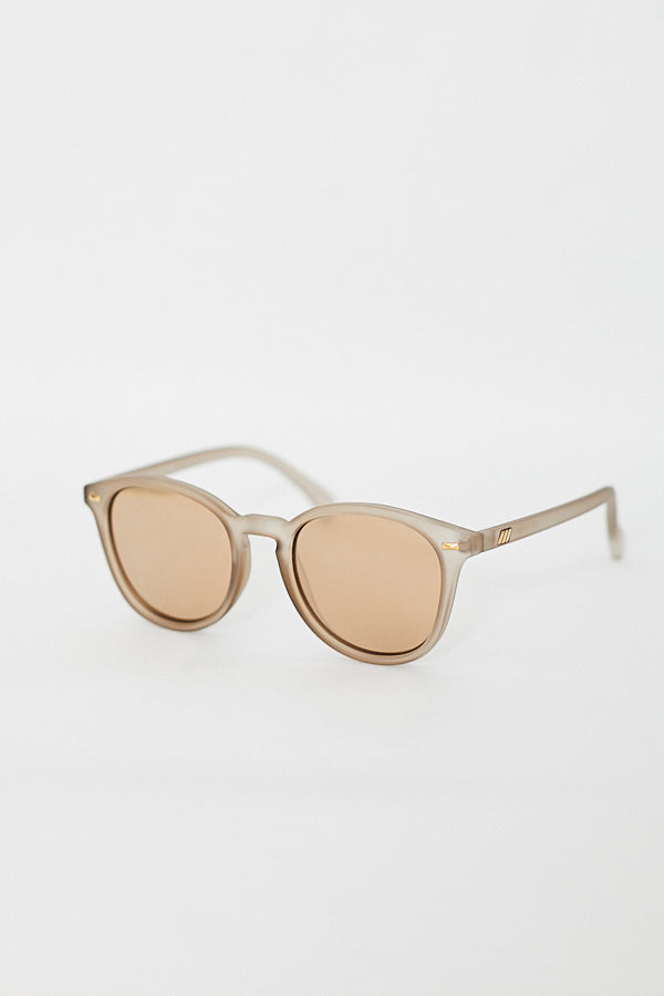 Le Specs Bandwagon Sunglasses / Matte Stone
