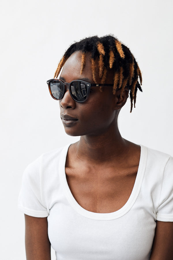 Le Specs Bandwagon Sunglasses / Matte Tort Parc Shop